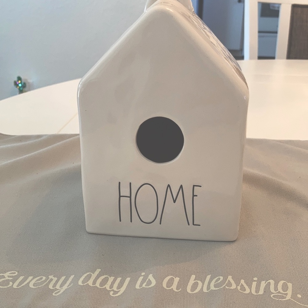 Rae Dunn HOME Birdhouse